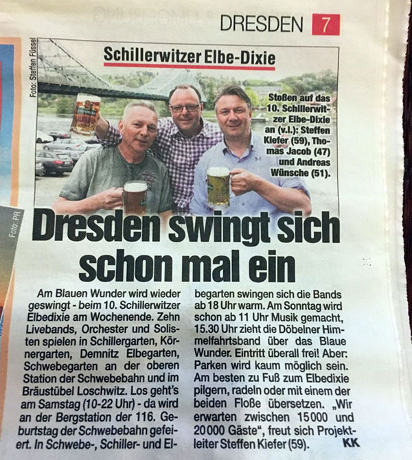 Bericht der Dresdner Morgenpost