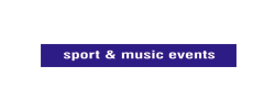 sport & music events